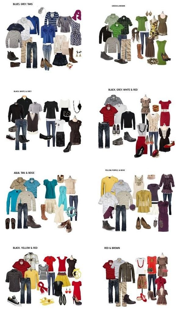 outfits for family portraits