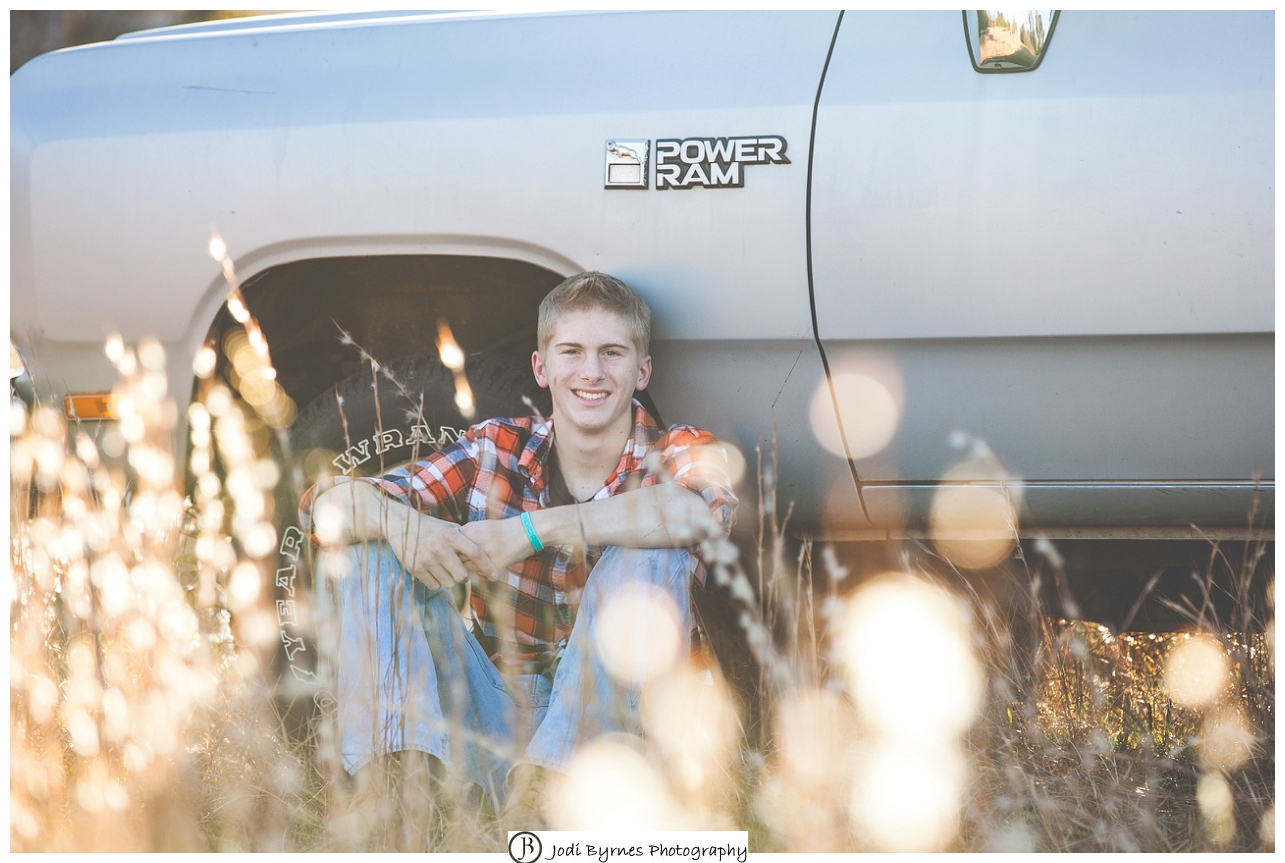 Senior pictures with truck