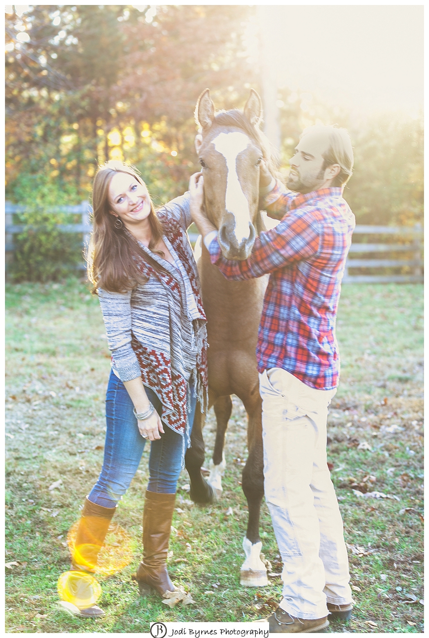 Portraits with a horse
