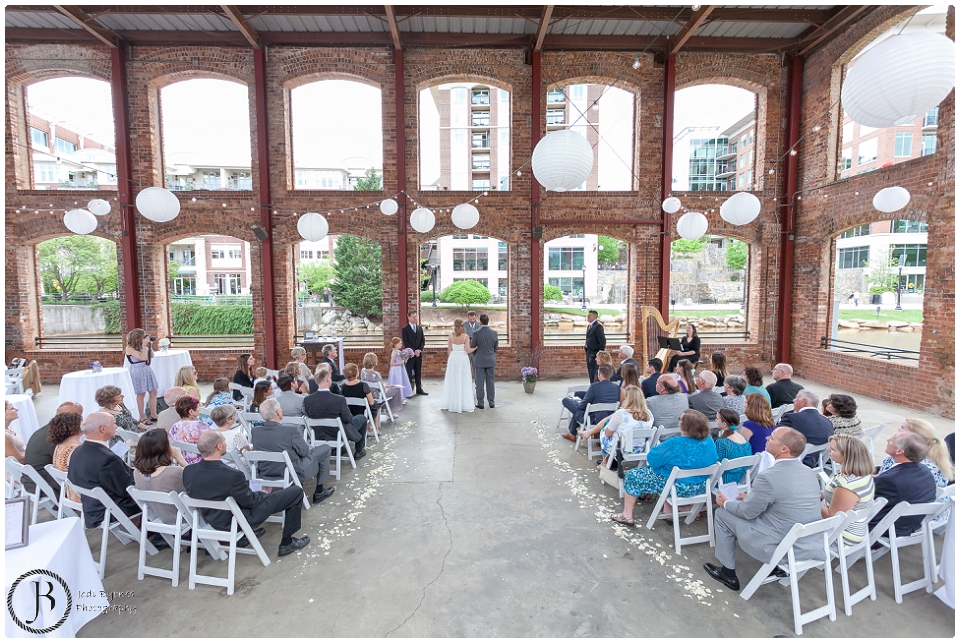 downtown greenville wedding