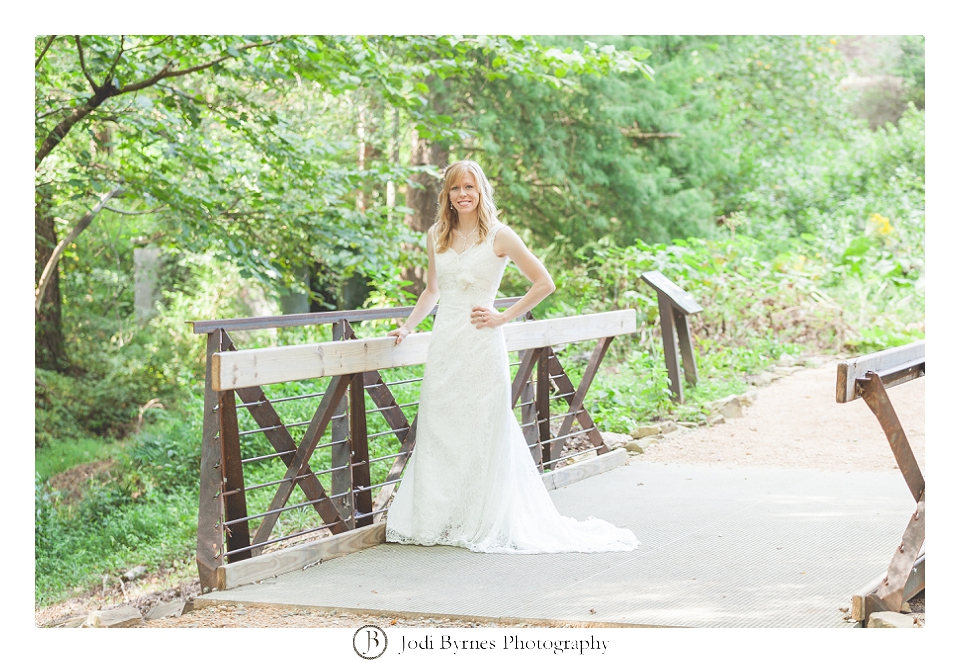 bridal session clemson botanical gardens