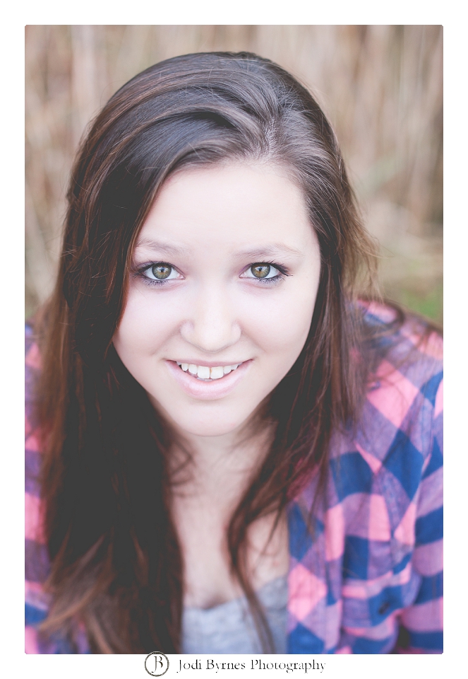 Senior session with a truck