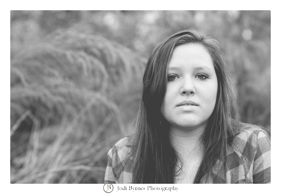Senior session with a truck