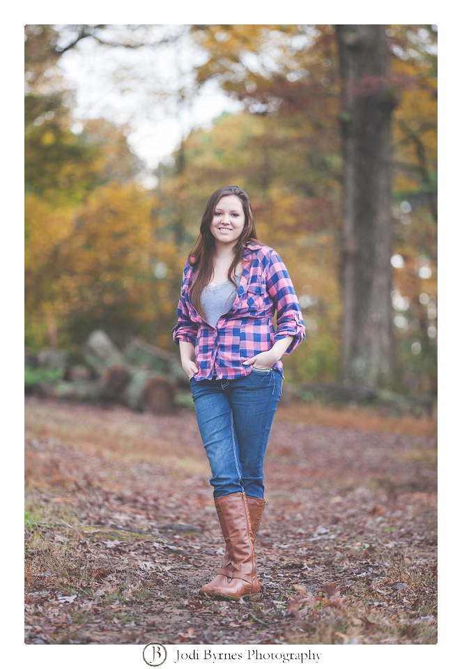 Senior session with a truck