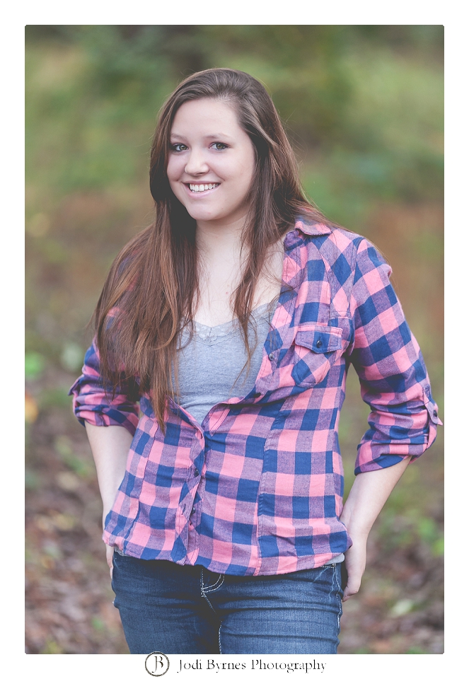 Senior session with a truck