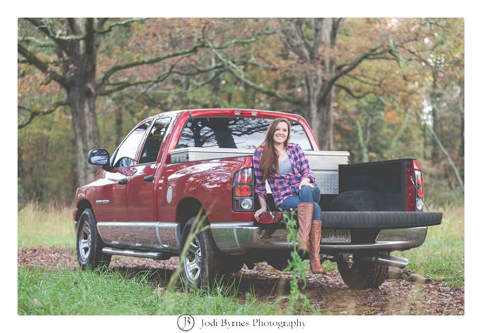 Truck senior session