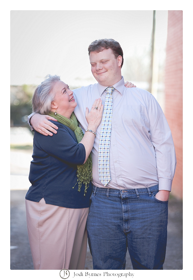 Mother Son Pictures Downtown Greer
