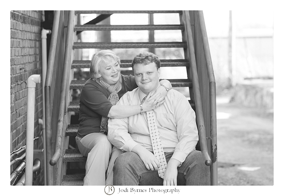 Mother Son Pictures Downtown Greer