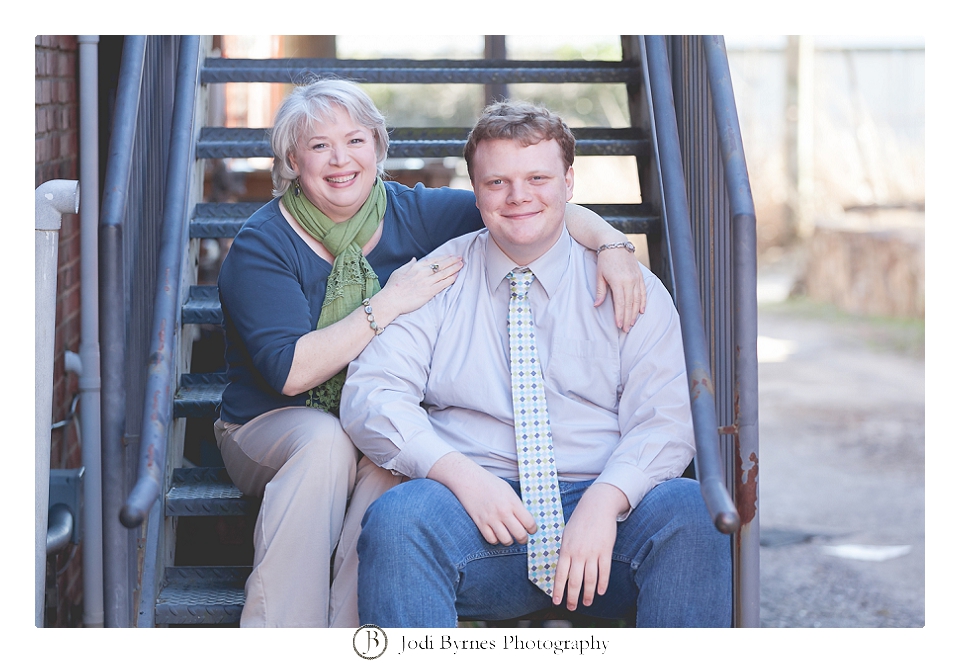 Mother Son Pictures Downtown Greer