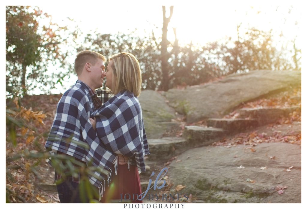 Engagement pictures at Caesar's Head