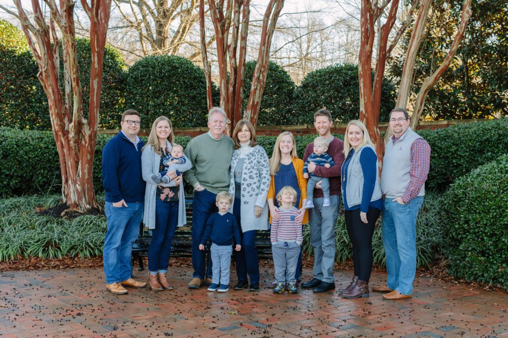 fall family portraits furman university