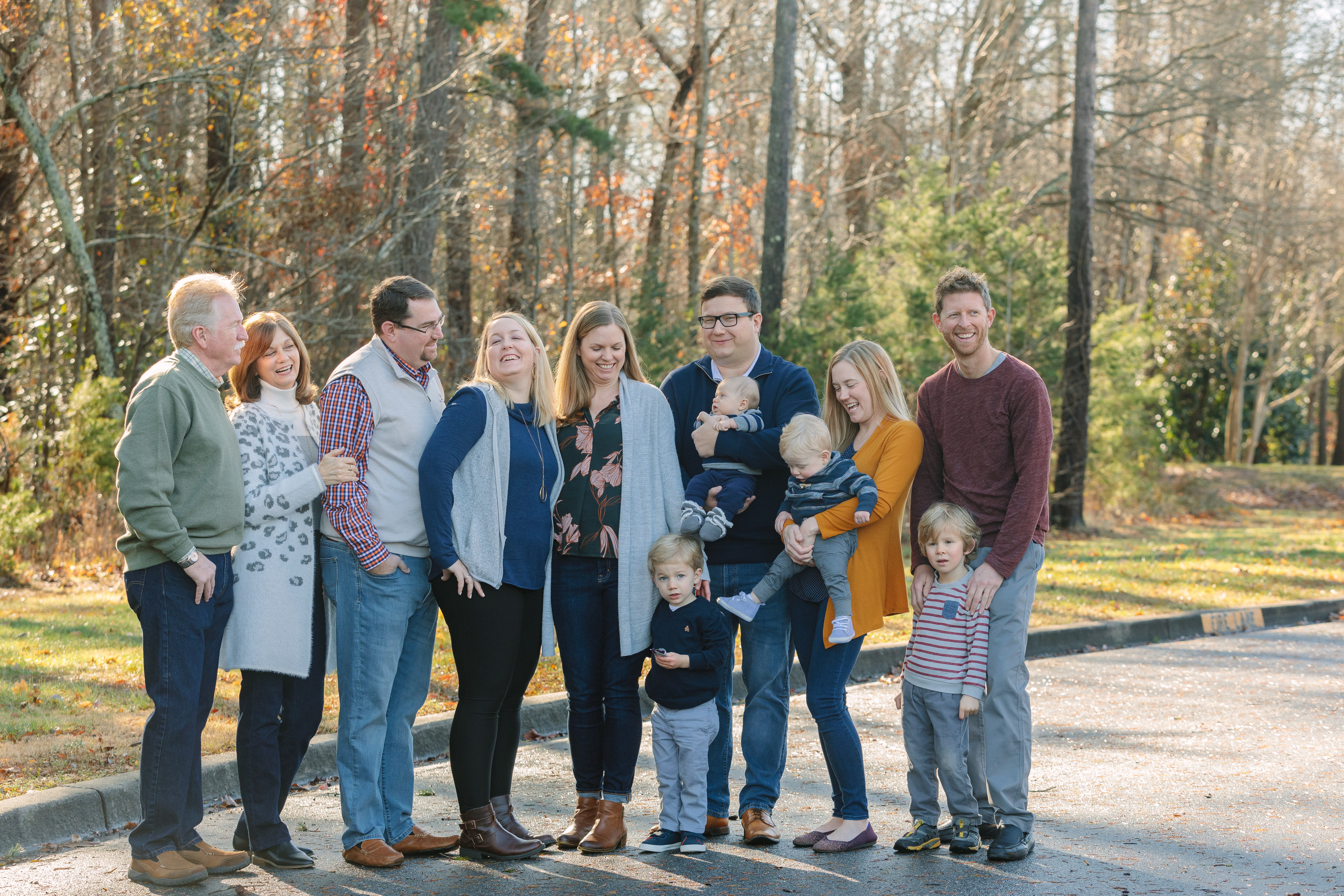 Extended family portraits furman university