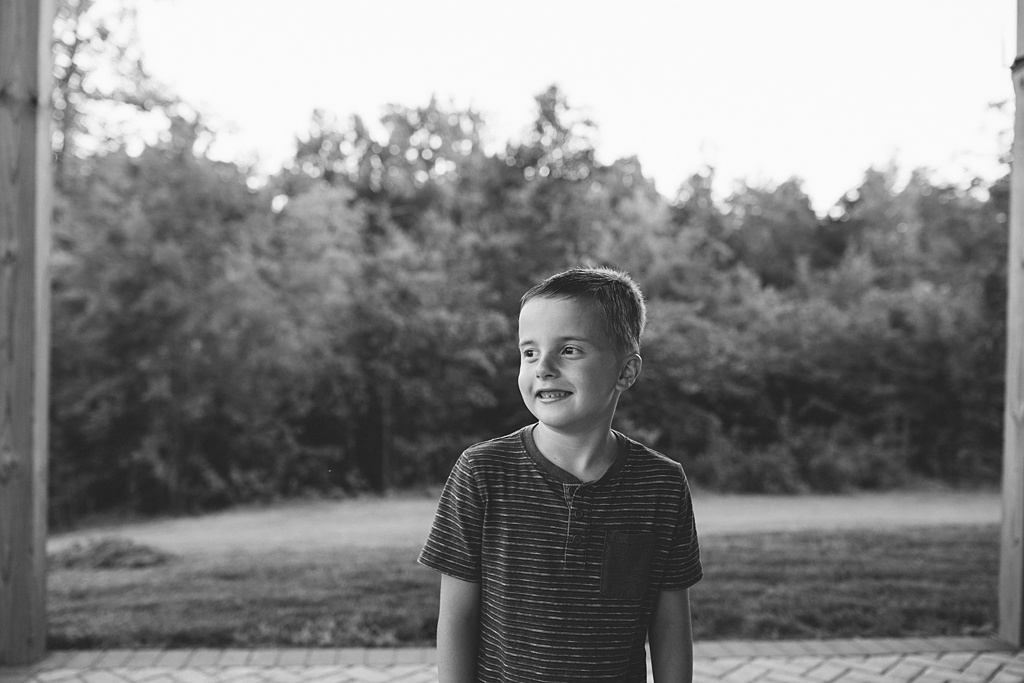 looking away portrait
