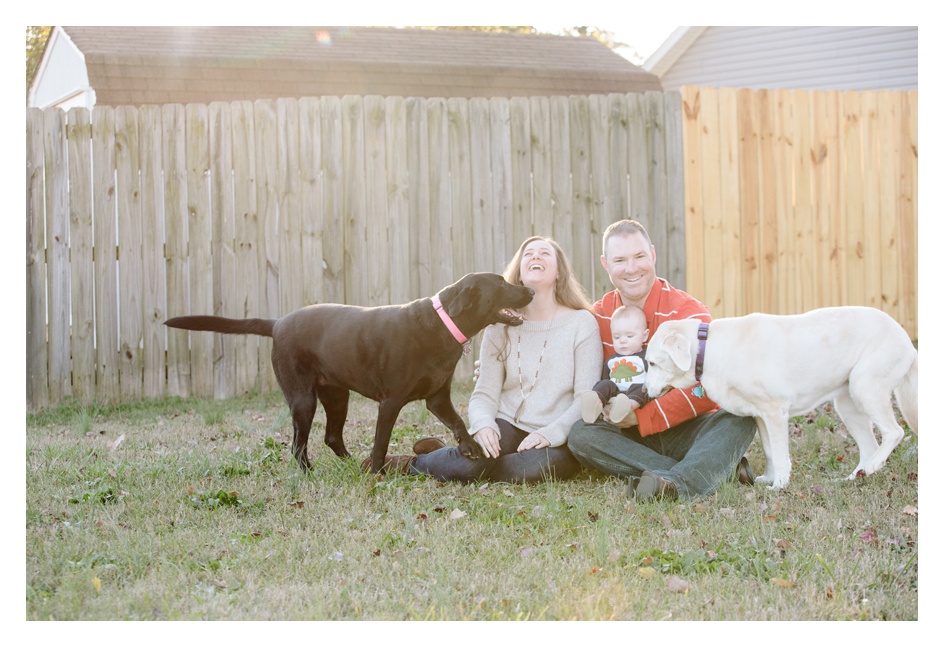 Family Dogs and Family Portraits | Greer Family Portrait Photographer