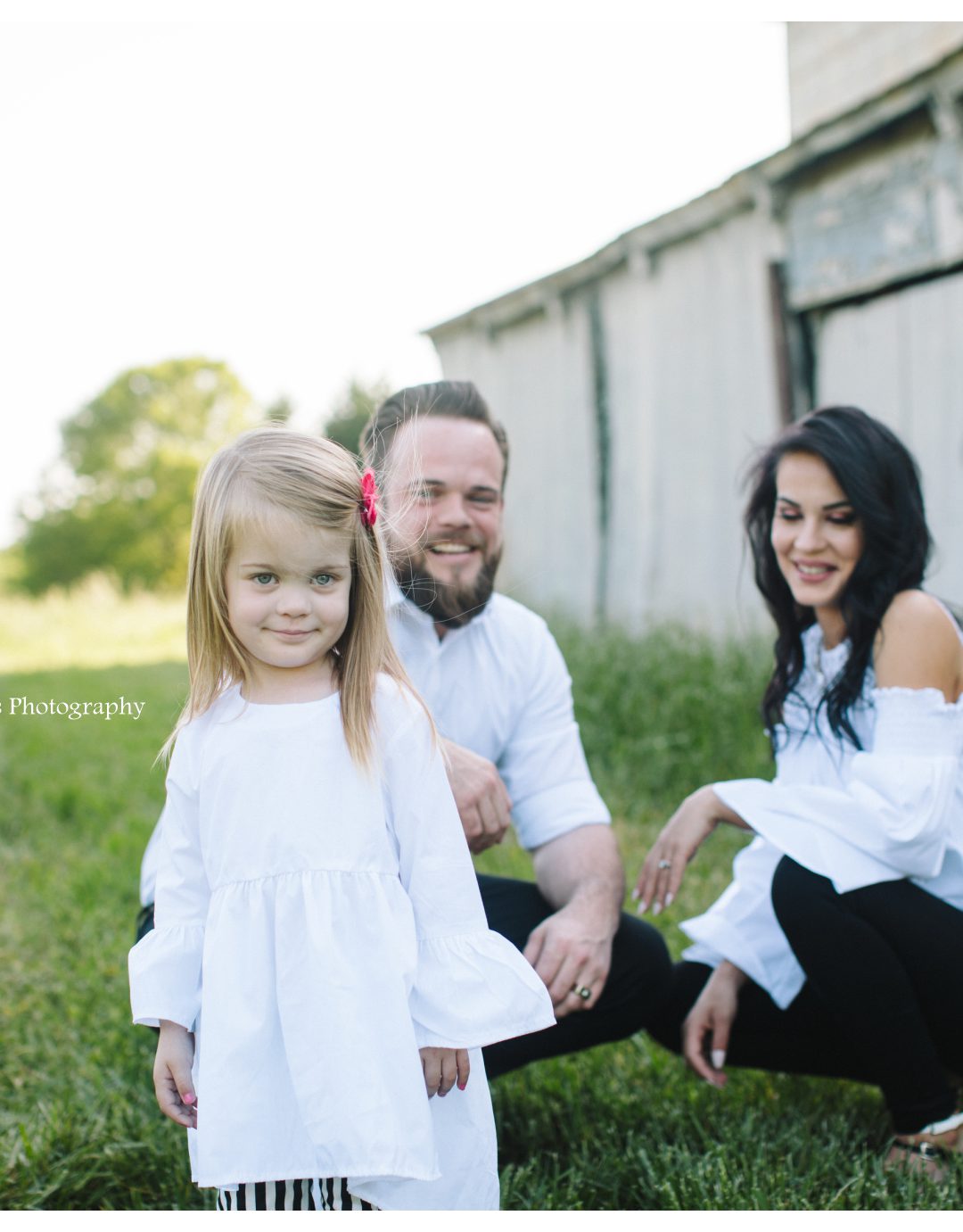 Family Portraits in the Country | Greenville Family Photographer