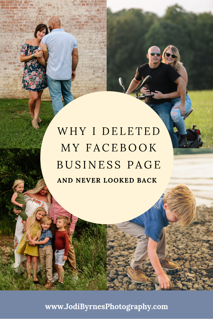 Why I Deleted my Business Facebook Page and Never Looked back