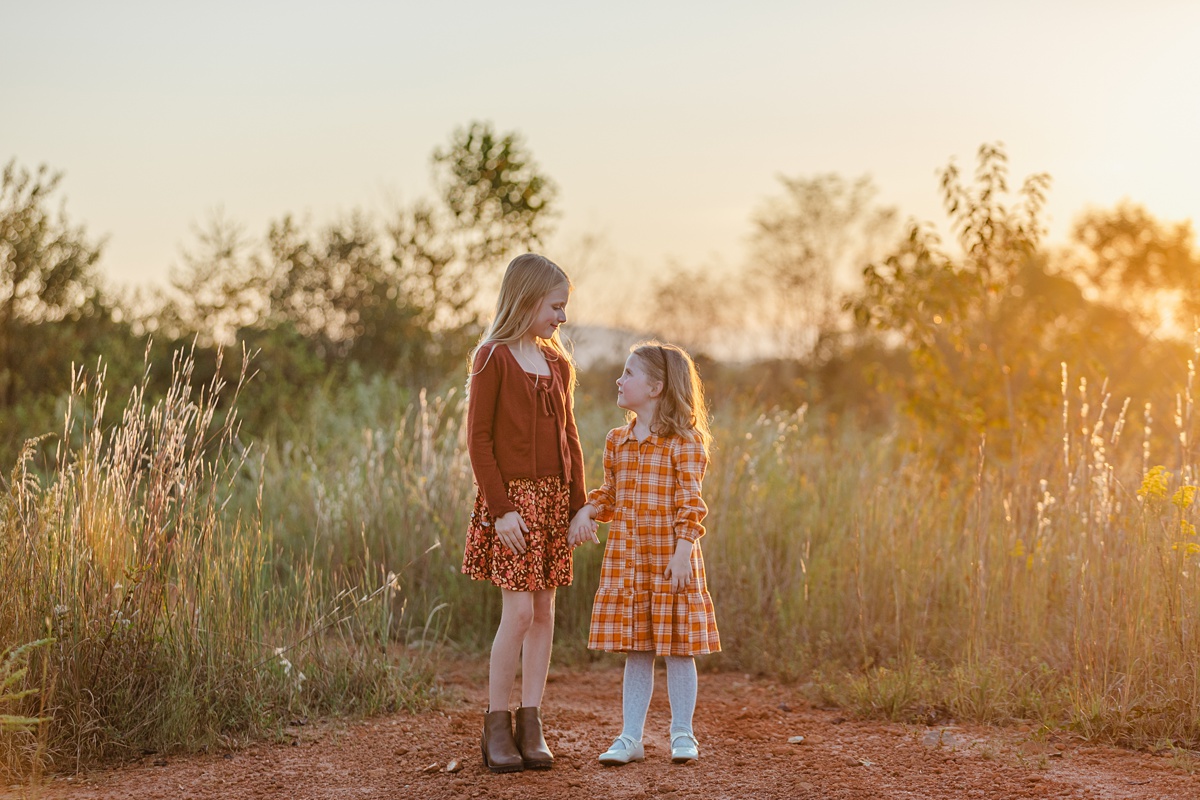 Family Portraits in the Golden Sunlight of Travelers Rest